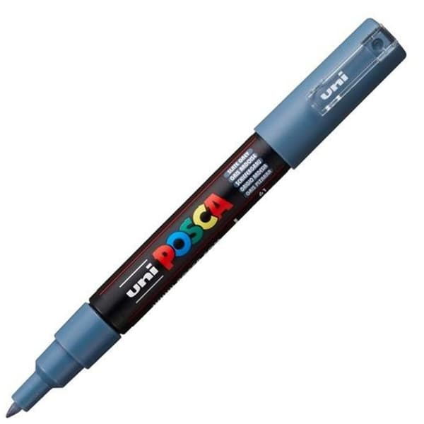 Markør POSCA PC-1M Mørkegrå (6 enheder)