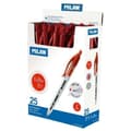 Miniatyrbilde 2 av 2: Kulepenn Milan P1 Rød 1 mm (25 Deler)