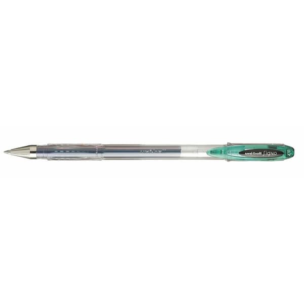 Flytende blekkpenn Uni-Ball Rollerball Signo Basicos UM-120 Grønn 0,5 mm (12 Deler)
