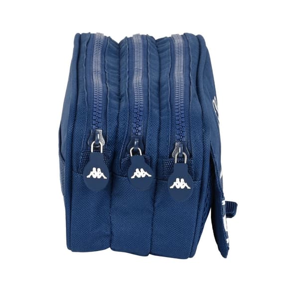 Tredubbel Carry-all Kappa 21,5 x 10 x 8 cm Marinblå
