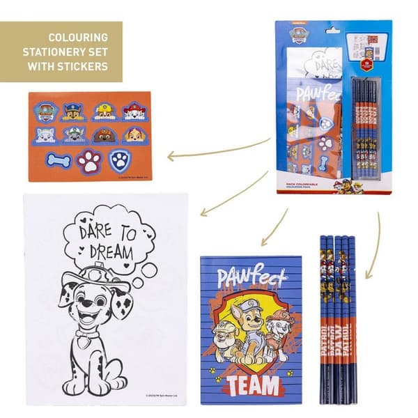 Stationært sæt The Paw Patrol Blå