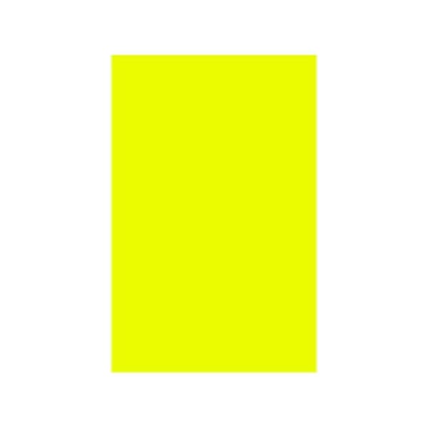 Kort Iris Fluorescent Gul 50 x 65 cm