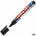 Miniatyrbillede 1 af 4: Whiteboard-pen Edding 360 Genopladelig Sort (10 enheder)