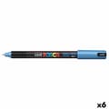 Miniatyrbillede 1 af 2: Markør POSCA PC-1MR metal Blå (6 enheder)