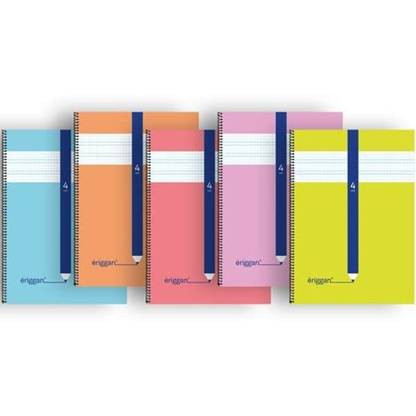 Anteckningsbok Eriggan Din A4 80 Blad (10 antal)