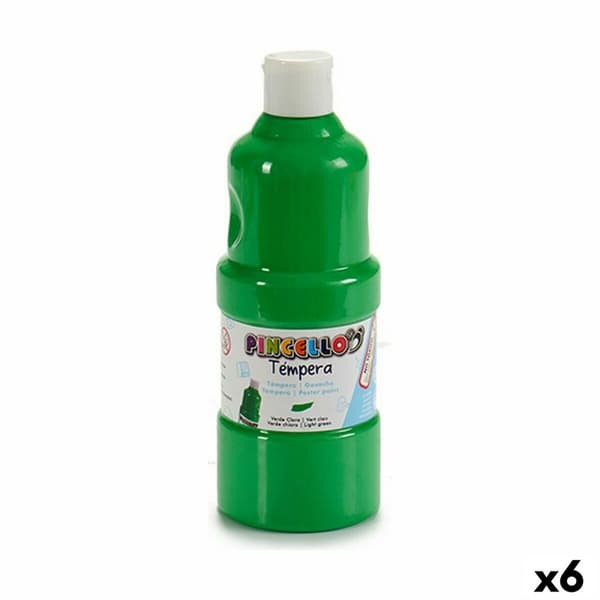 Tempera Pincello Vaaleanvihreä 400 ml (6 osaa)