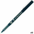 Pikkukuva 1 / 4: Täytekynä Pilot V-7 Hi-Tecpoint Musta 0,5 mm (12 osaa)