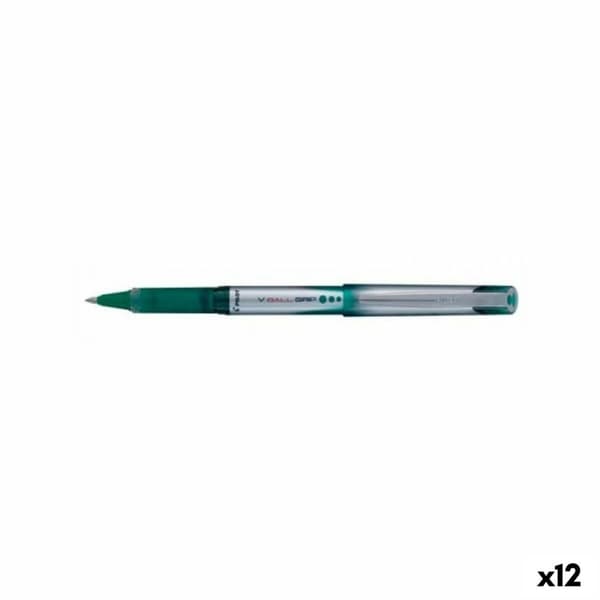 Penna Roller Pilot V Ball Grip Grön 0,5 mm (12 antal)
