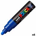Miniatyrbillede 1 af 2: Markør POSCA PC-7M Blå (6 enheder)