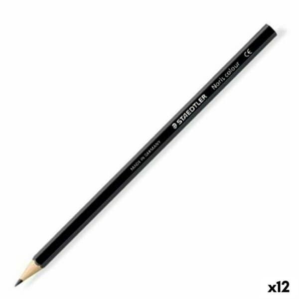 Farveblyanter Staedtler Wopex Sort (12 enheder)