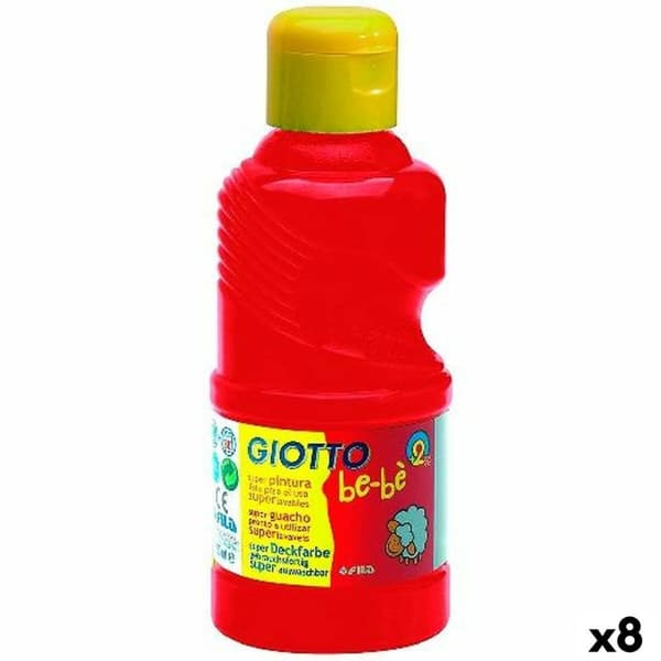 Tempera Giotto Rød 250 ml (8 enheder)