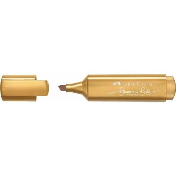 Merke penn Faber-Castell TEXTLINER 46 Gyllen (10 enheter)