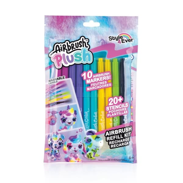 Airbrush Plush Refill Kit 10 penner (256)
