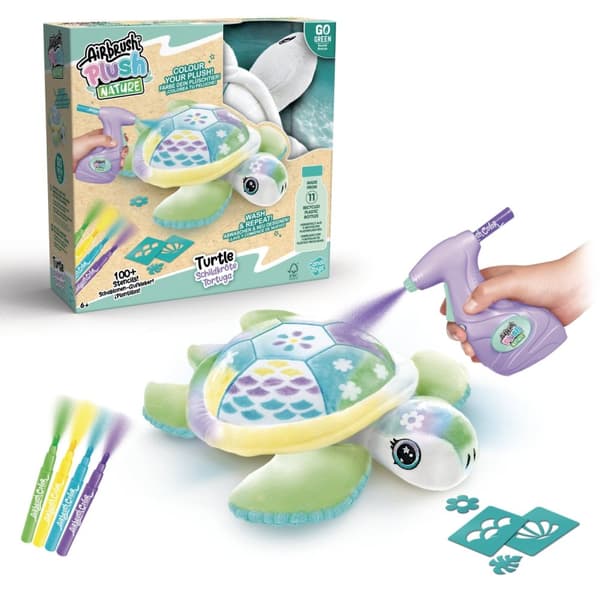 Airbrush Plush Skilpadde (280)