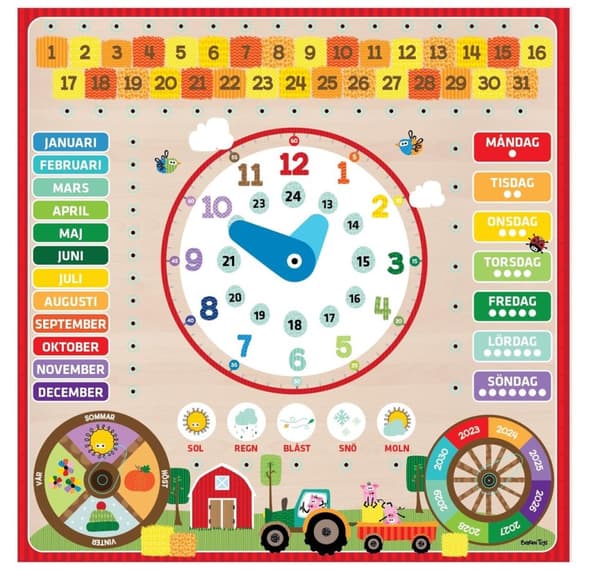 Barbo Toys Barbo Klassisk Lärarkalender SE