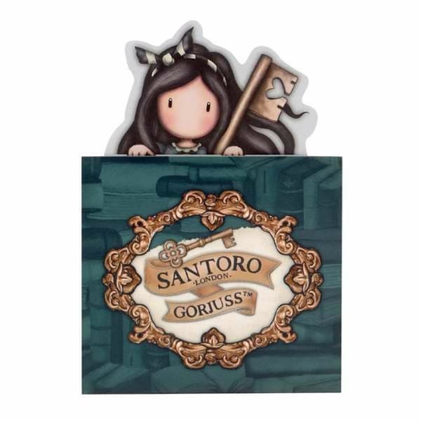 Notatblokken Safta Cheshire cat Blå Lilla