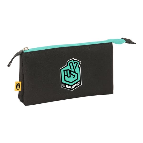 Trippelbag Kings League El barrio Svart 22 x 12 x 3 cm