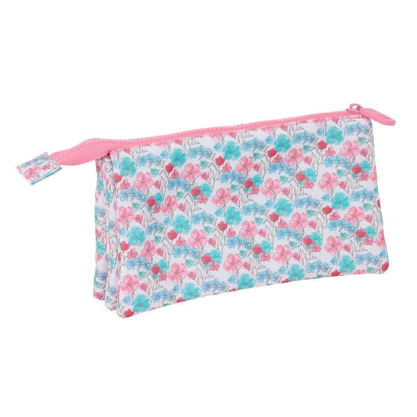 Trippelbag Moos Flores Flerfarget 22 x 12 x 3 cm