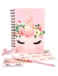Miniatyrbilde 1 av 2: Unicorn Kids Licensing - Skrivesett - Unicorn Flowers (090206129)
