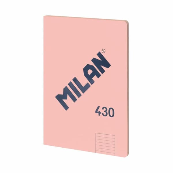 Notesbog Milan 430 Pink A4 48 Ark 21 x 29,7 cm (3 enheder)
