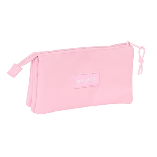 Tredobbelt bæretaske Real Madrid C.F. Pink 22 x 12 x 3 cm