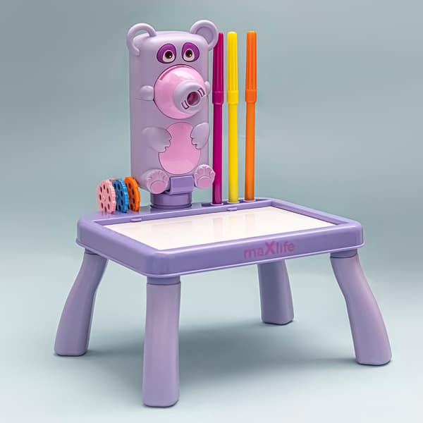 Maxlife MXDP-200 projector with drawing tabl, Purple