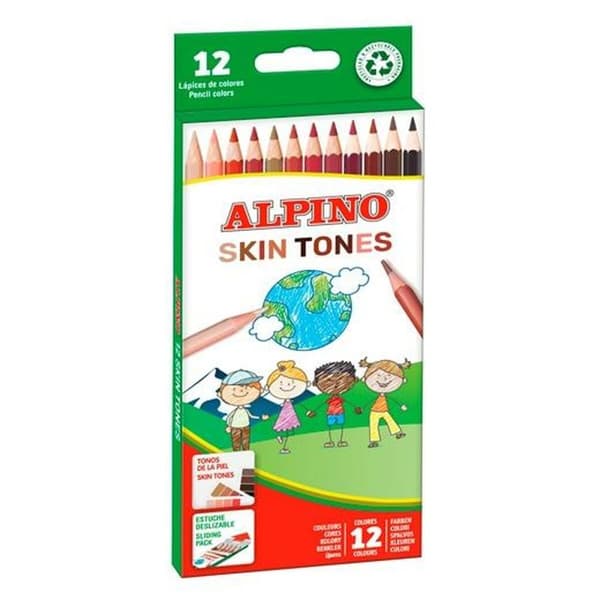 Färgpennor Alpino Multicolour 12 Delar