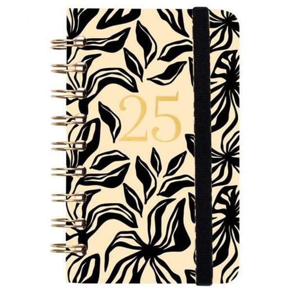 Dagbog Finocam YOU 7,9 x 12,7 cm 2025 Floral