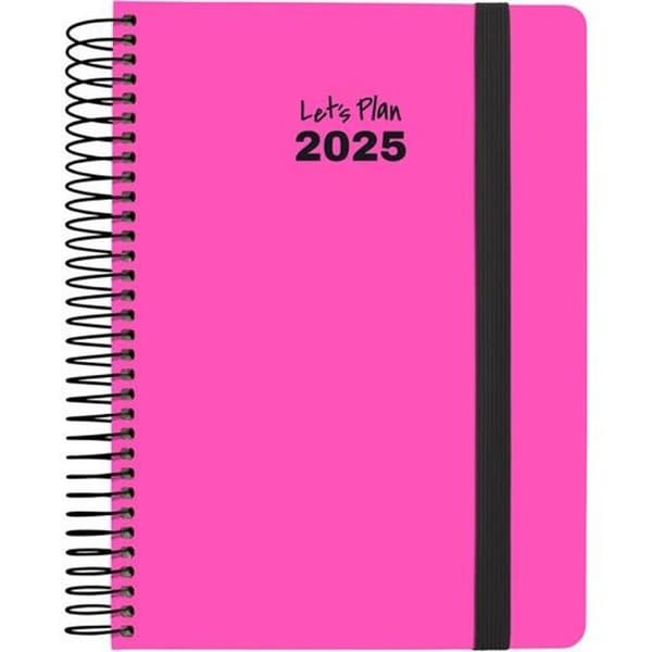 Dagbok Grafoplas NEON Fuchsia A5 14,8 x 21 cm 2025