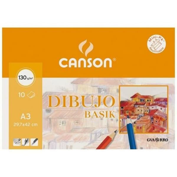 Ritblock Canson Basik 10 Blad (20 antal)