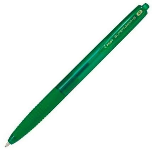 Kulepenn Pilot Supergrip G Grønn 0,4 mm 1 mm (12 enheter)