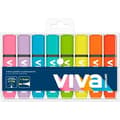 Miniatyrbild 1 av 9: Fluorescerande markörsuppsättning Molin VIVA Multicolour 8 Delar
