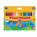 Miniatyrbild 2 av 2: Tjocka färgpennor Plastidecor Multicolour (12 antal)