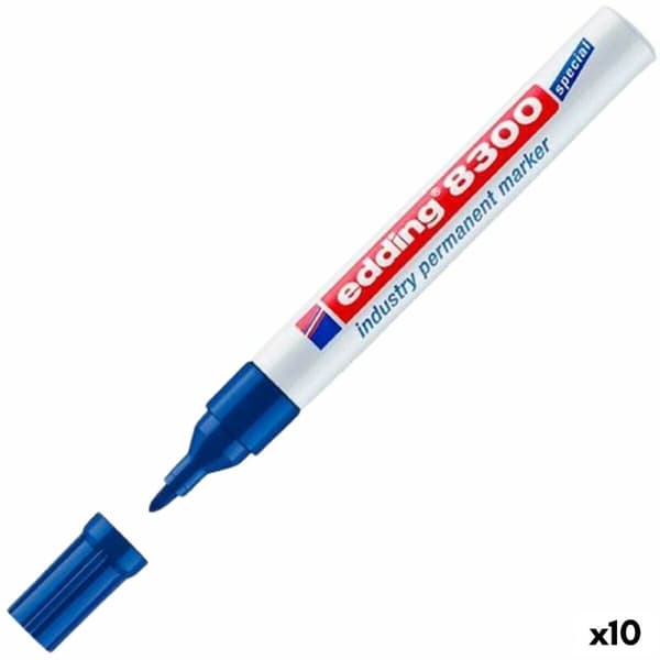 Sprittusch Edding 8300 Blå (10 enheder)