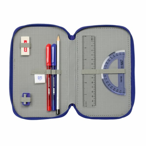 Tredobbelt Penalhus Atlético Madrid 12,5 x 19,5 x 5,5 cm