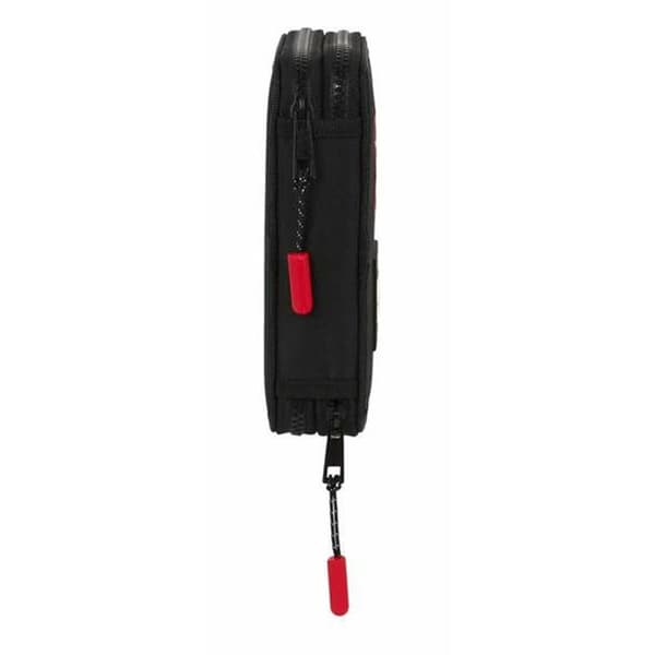 Dobbelt pennal Paul Frank Campers Svart 12,5 x 19,5 x 4 cm
