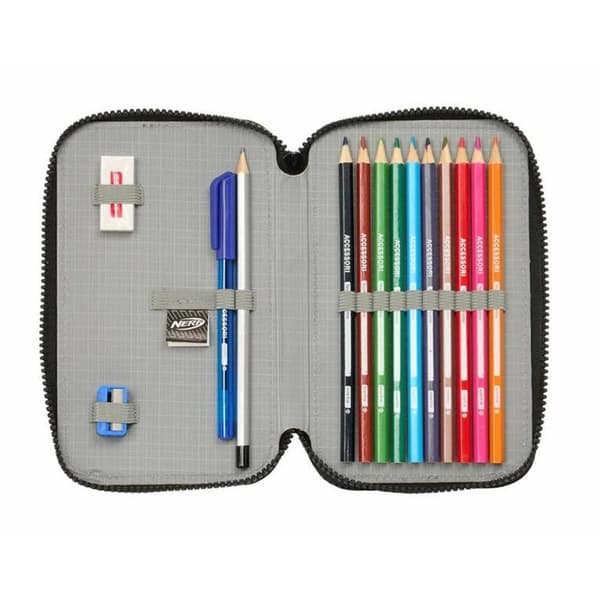 Tuplapenaali Nerf Get Ready 12,5 x 19,5 x 4 cm