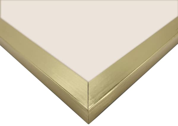 Ram 21x29,7cm guld