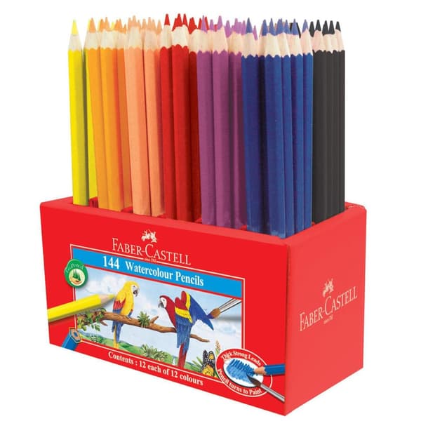 Akvarellpenna FABER-CASTELL 12x12 färger