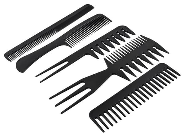 Kampaamokammat Setti / Hiuskampa Kit - (10 osaa)