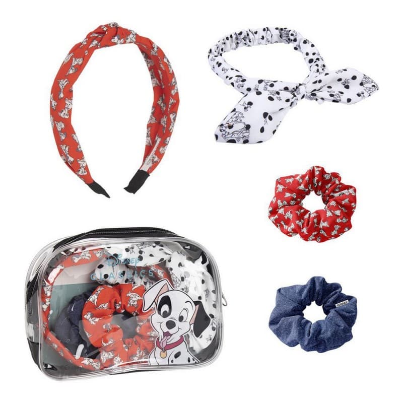 Hair accessories Disney 101 Dálmatas Multicolour (4 pcs)