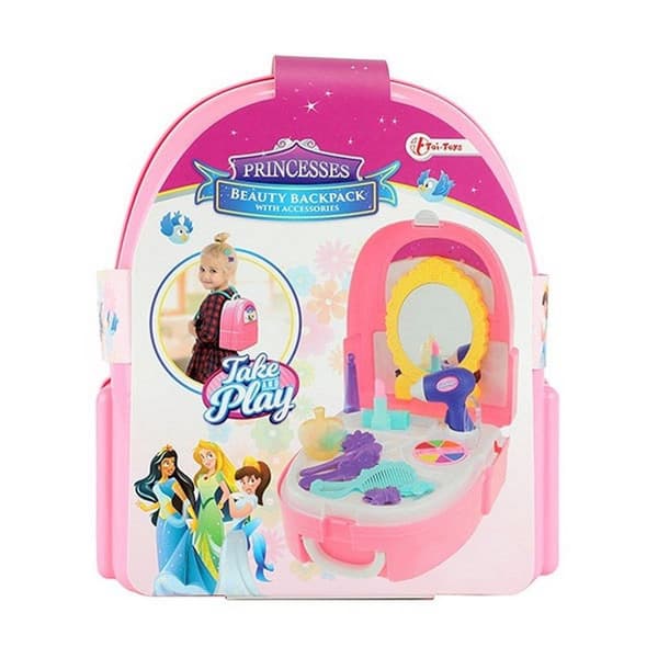 Princesses Beauty Set Ryggsäck 19 delar