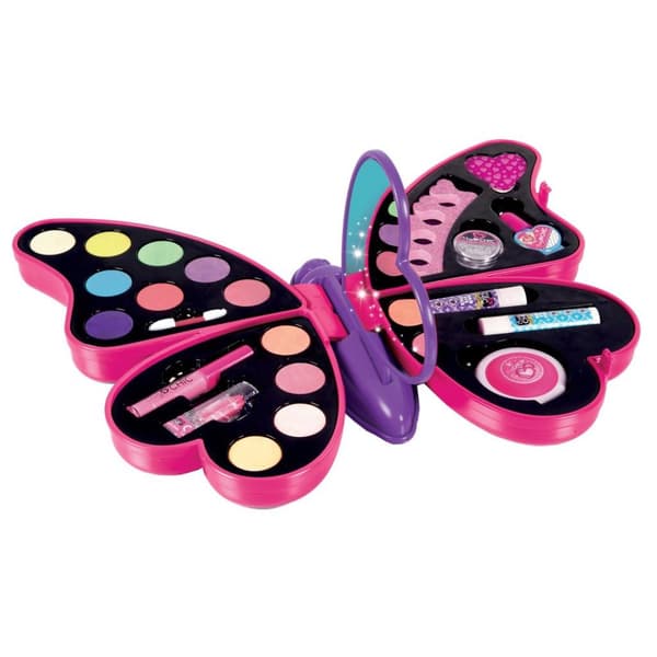 Clementoni Crazy Chic Butterfly Beauty Set Makeup Case