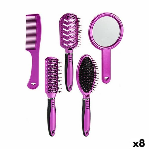 Kampa/harjasetti Purppura Muovinen (8 osaa)