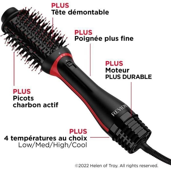 REVLON RVDR5298 Blåsborste - One Step Volumizer Plus - Avtagbart huvud