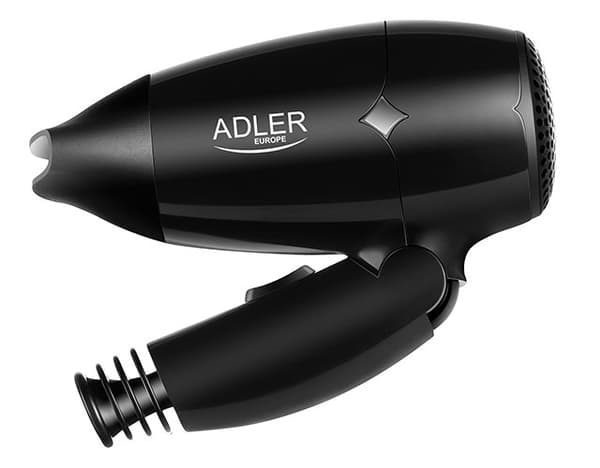 Adler | Hårtørrer | AD 2251 | 1400 W | Antal temperaturindstillinger 2 | Sort