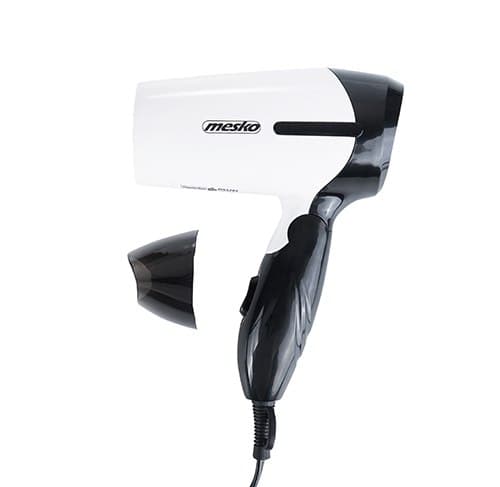Mesko | Hårtørrer | MS 2262 | 1000W | Antal temperaturindstillinger 2 | Sort hvid