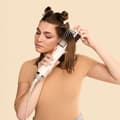 Miniatyrbild 5 av 9: Shark Styling Brush Shark SmoothStyle Hot Brush and Straightening Comb Vit Silver