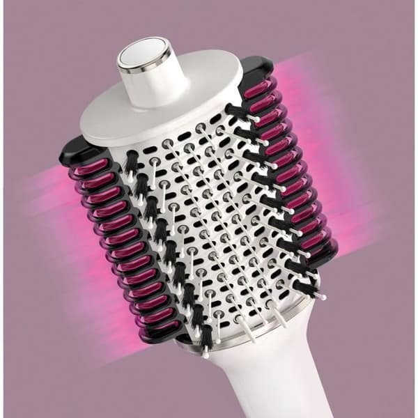 Shark Styling Brush Shark SmoothStyle Hot Brush and Straightening Comb Vit Silver