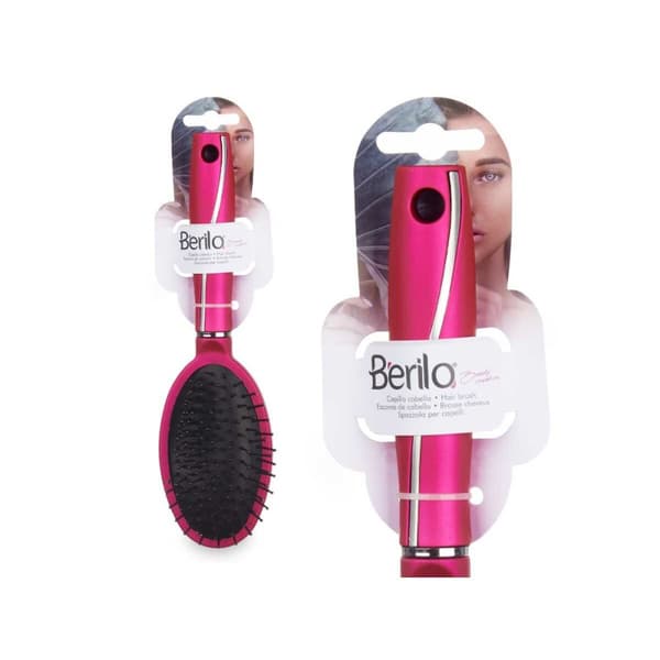 Borste Berilo 350 Fuchsia Silikon Plast (24 antal)